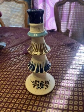 Mexican Tonala Pottery Candlestick