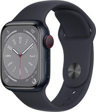 Apple Watch GPS LTE - Series 8 - 41MM Midnight Aluminum Case Midnight Sport