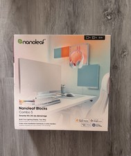 NANOLEAF Blocks Combo Smarter Wifi Light Kit (4 Pack)-Lights Dance To Music -NEW