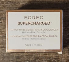 Foreo Supercharged HA+PGA+AH Intense Moisturize 1.6 Oz NEW • Sealed