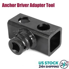 1/2" Ground Anchor Driver Adapter Tool Mobile Home Hurricane Earth Utility Eye
