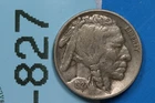 1927 5C INDIAN HEAD BUFFALO NICKEL EARLY US TYPE COIN RAW-827
