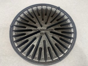 Vintage Refurbished Cast Iron Stove Top Heat Diffuser Pat.d June 27-1911