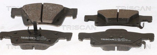 Bremsbelagsatz Scheibenbremse Triscan 8110 80555 FüR Jeep Cherokee 4 WK WK2 VAN-image