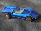Vintage Hot Wheels Redline Turbofire Blue - Nice Condition