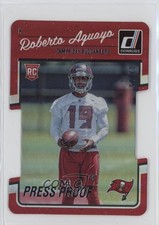2016 Donruss Rookies Press Proof Silver Die-Cut 2/75 Roberto Aguayo #337 rp9