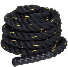 TRAINING ROPE FITNESS ALLENAMENTO FUNE CROSSFIT POWER 9 M 34 MM METRI CORDA DA C