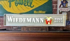 New ListingRare Vintage Prismatic George Wiedemann Fine Beer Light Up 3ftx7.5" Sign - Works