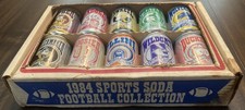1984 Big Ten Sports Soda Cans Football Collec...