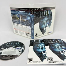 Aliens Colonial Marines PS3 PlayStation 3 Complete CIB Manual Tested