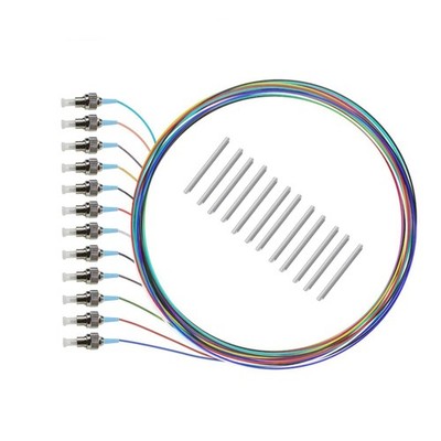 5er Link Technology 12 Strand Multi-Mode FC OM3 Fiber Optic Pigtails for Fusion