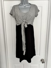 Maternity/ Nursing Dress, The Essential One, Soft Stretchy Jersey, Size 8-10 New