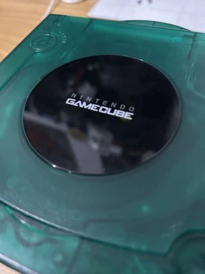 Nintendo GameCube OEM Center Jewel Lid Logo Emblem Replacement Detailed/Restored