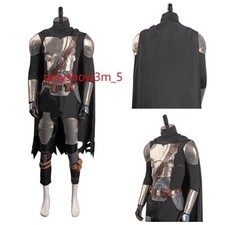 The Mandalorian Suit Without Helmet Cosplay Costume Halloween Adjustable Part