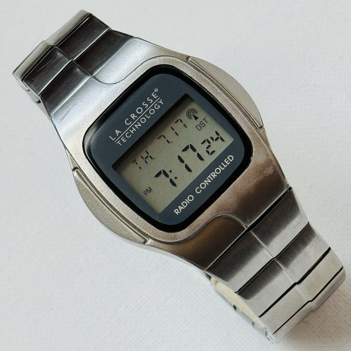 Vintage La Crosse Technology Radio Controlled Men's Digital Watch