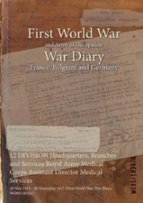 Wo95/1834/A 12 DIVISION Headquarters, Branche...