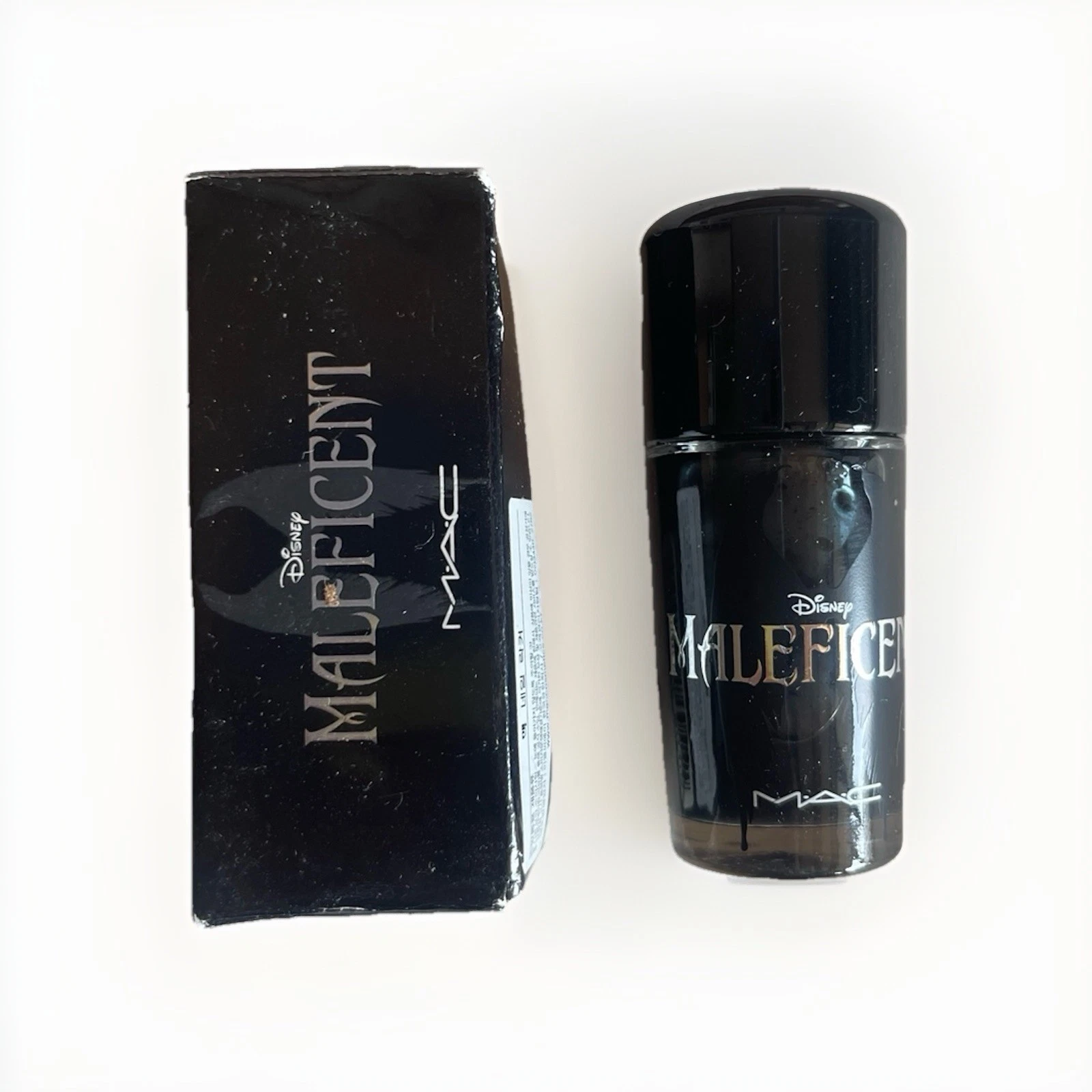 MAC Disney Maleficent Collection Nail Lacquer Nocturnelle Black Polish Enamel