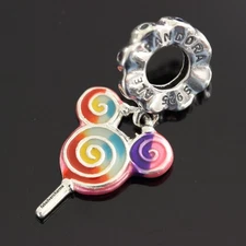 Authentic Pandora Disney Parks Lolipop + BOX