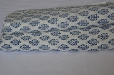 1 Yard Hand Block Print Floral Fabric 100 Cotton NO TARRIF CHARGES 100 ZK 216