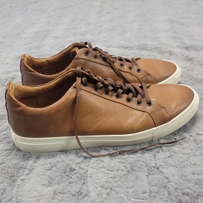 Thursday Boots Everyday Shoes Mens 13 Brown Low Top Toffee Leather Sneakers
