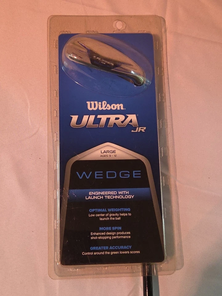 Nuevo, Wilson, Ultra Jr, grande, cuña, club de golf, edades 9-12. Foto 2 de 4