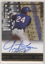 2018 Leaf Ultimate Draft 91 Rookies Gold 20/25 Grant Lavigne #GLR-GL1 Auto 1kk