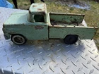 Tonka Pressed Steel Green Pickup Truck Vintage