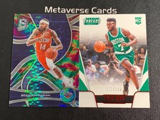 Panini Spectra Threads Brandon Ingram Jaylen Brown RC Rookie /99/199 Lot*2