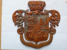 Gusseisen Wappen Metall Schleswig Holstein Gegründet 1460