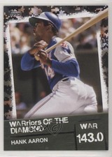 2020 Topps Warriors of the Diamond Black 28/299 Hank Aaron #WOD-3 HOF k4s