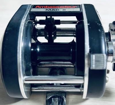 ABU ambassadeur 激レア ウルトラMAG Ⅱ super Abu Ambassadeur Ultra MAG II Super Fishing Reel 84 Year Used