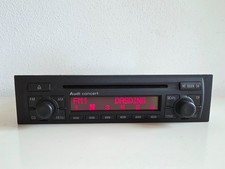 Audi CD Radio CONCERT 2 A3 8L inklusive Code