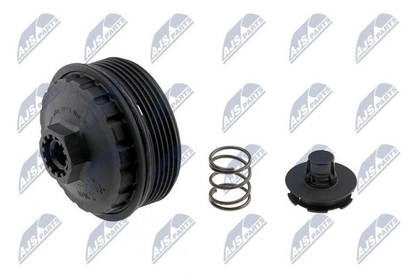 NTY CCL-FR-007 Deckel, ÖLfiltergehäUse FüR Ford Passend FüR Nissan Renault-image