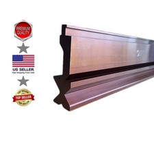 NEW 32.87” American Type Press Brake Punch (Height: 3.78") & 4-Way Die (2.36"sq)