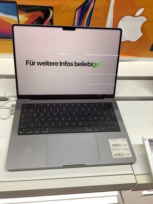 MacBook Pro, Space Grau 14 Zoll, M3, 8-Core-CPU, 5#1907185