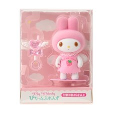 【Sanrio】 My Melody Flocked Doll Angel (Pitatto Friends Mini)