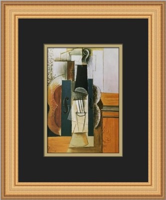 Pablo Picasso Violin Custom Framed Print