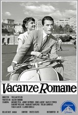 Poster Manifesto Locandina Pubblicità Cinema Stampa Vintage Film Vacanze Romane