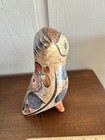 Vintage Folk Art Mexican  Pottery Owl · Handpainted · 8 In — photo 7
