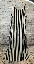 SALE NWT Finders Keepers Dreamland Maxi Stripe Satin Dress Medium