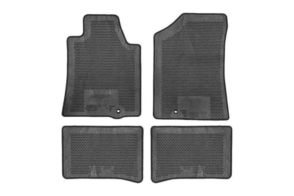 2009-2014 Nissan Maxima Carpeted Floor Mats Front &Rear Set OE NEW 999E2-MV030BK Foto 2 de 4