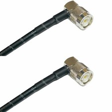 USA-CA RG58 TNC Male Angle to TNC Male Angle Coaxial RF Pigtail Cable