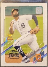 2021 Topps Employee Edition Willi Castro Rare Parallel #339 Tigers Parallel