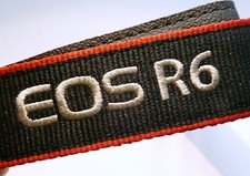 Canon R6 Digital Camera Neck Shoulder Strap 3cm wide Embossed RP R5 - Genuine