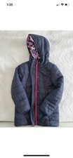 Hatley Fitted Puffer Coat, Navy Girls Size 6