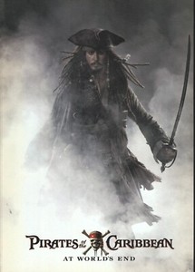 Pirates of the Caribbean: At Worlds End 2007 Japanese movie program