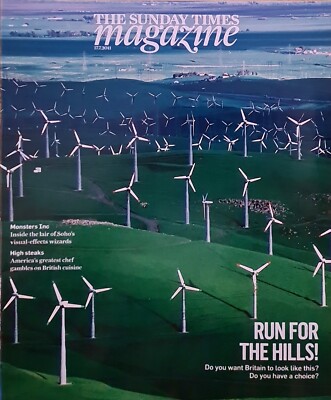 Sunday Times Magazine July 17th 2011 - Wolfgang Puck/Wind Farms