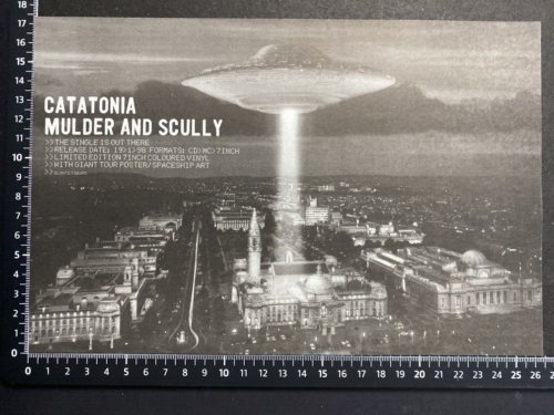 CATATONIA - MULDER AND SCULLY - ADVERT POSTER A4 SIZE M05 - Picture 1 of 1