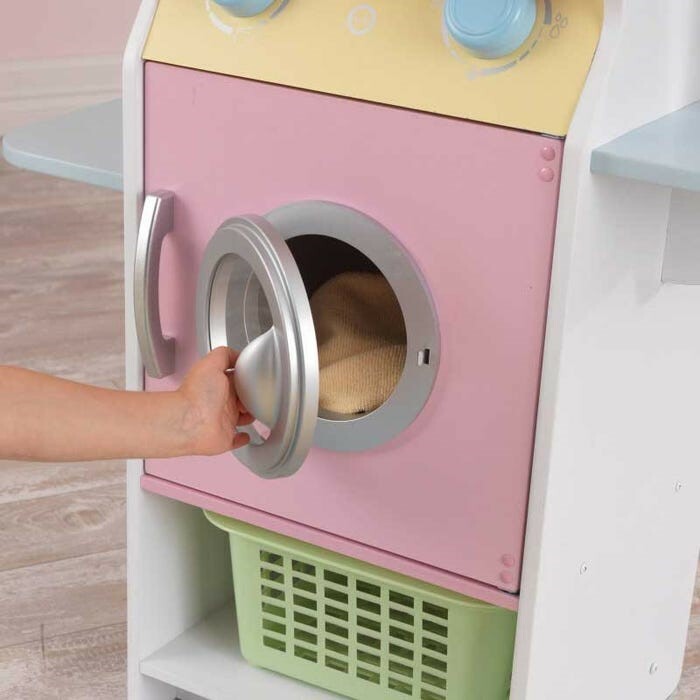 kidkraft washer and dryer espresso