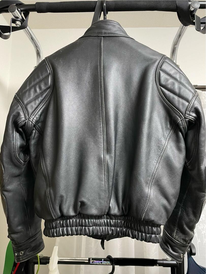 KADOYA AKIRA Kaneda Leather Jacket Black color Size L K's Leather